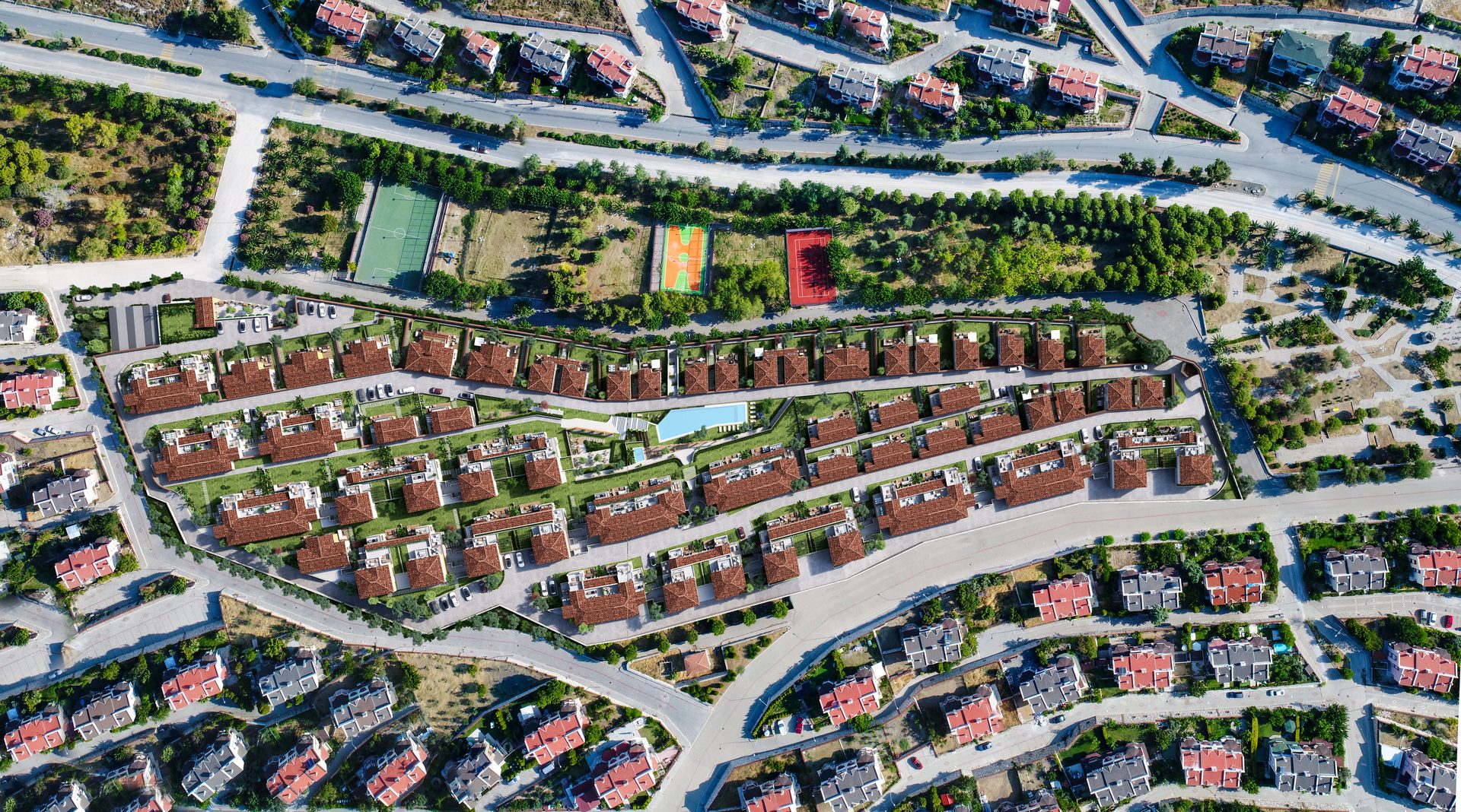 Villakent Vaziyet Planı